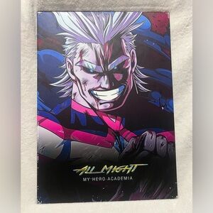 My Hero Academia All Might Displate Size medium
17.7" x 12.6"